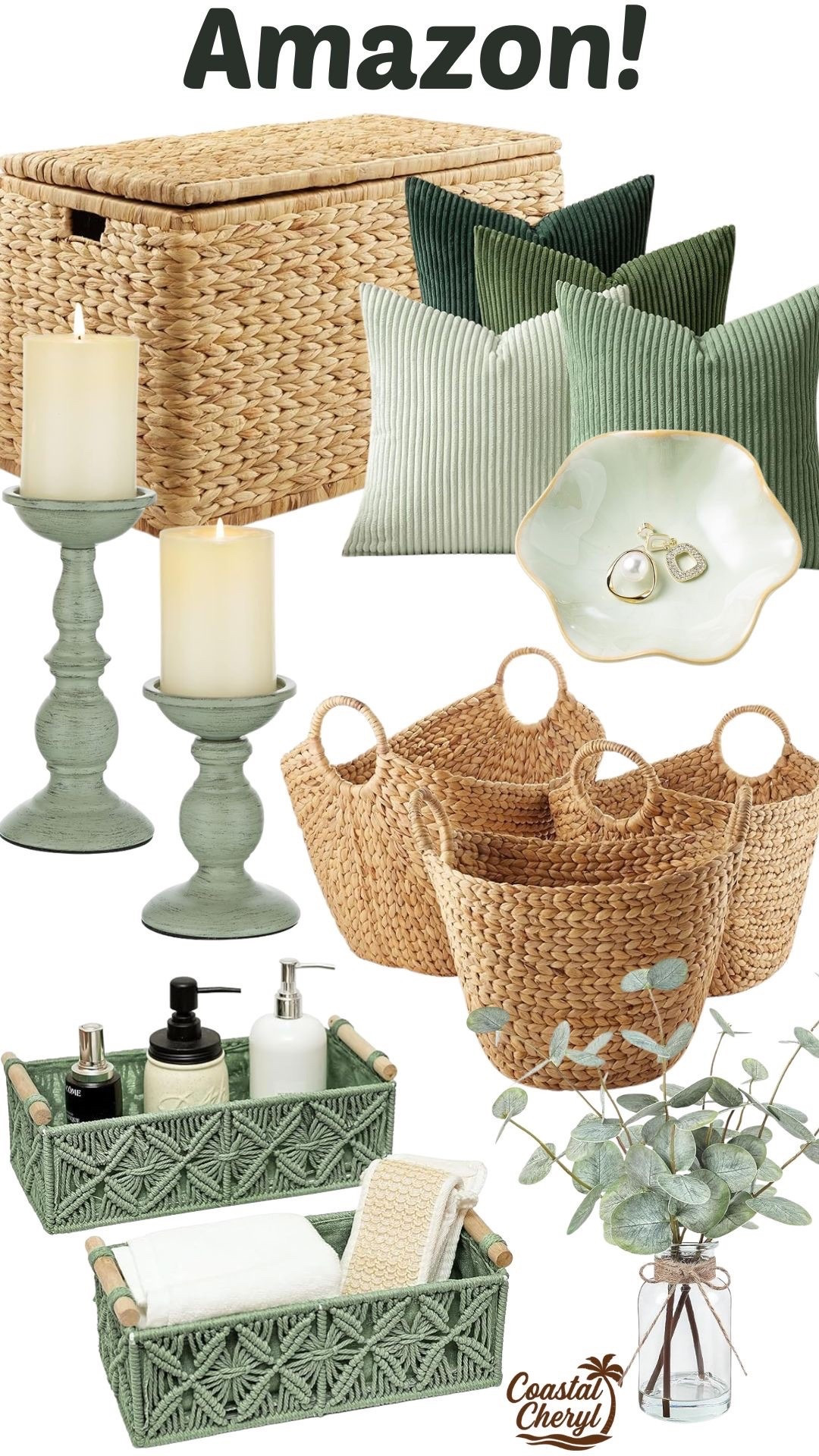 Add a touch of charm to your home with these woven baskets! #amazon #homedecor #baskets 

#LTKHome #LTKSaleAlert #LTKmomlife