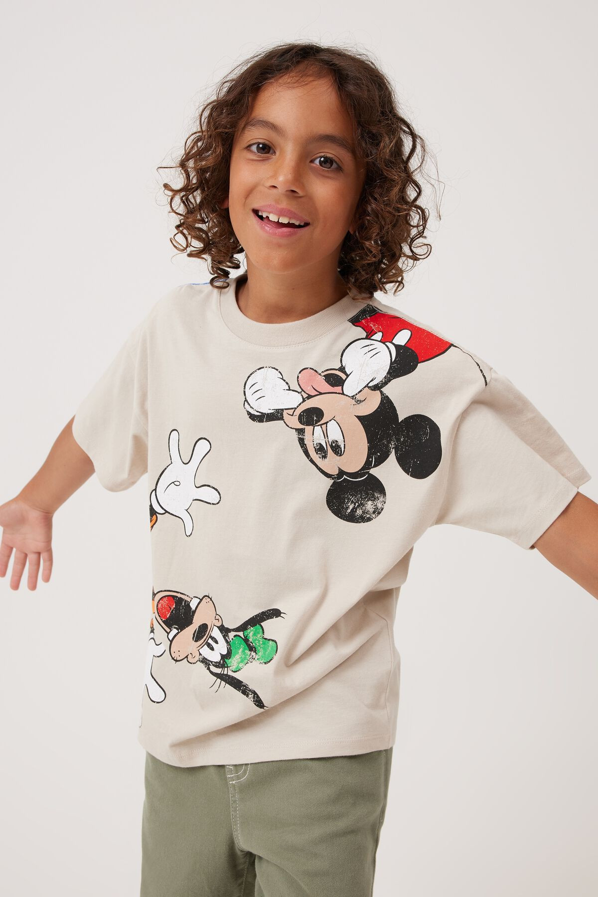 License Drop Shoulder Short Sleeve Tee | Cotton On (US)