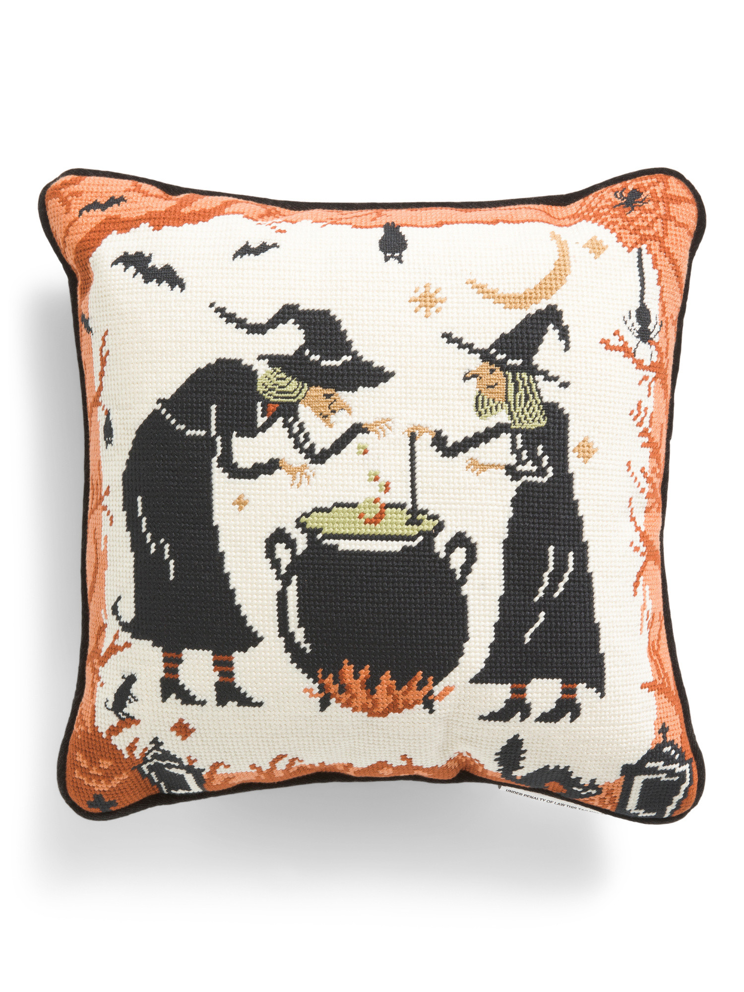 14x14 Cauldron Witches Pillow | Throw Pillows | Marshalls | Marshalls