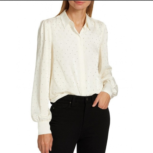 Generation Love - Havana Crystal Satin Blouse | Poshmark