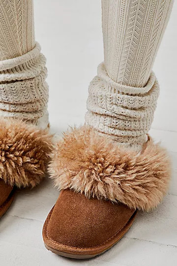 Emu X Free People Jolie Curly Slides | Free People (Global - UK&FR Excluded)