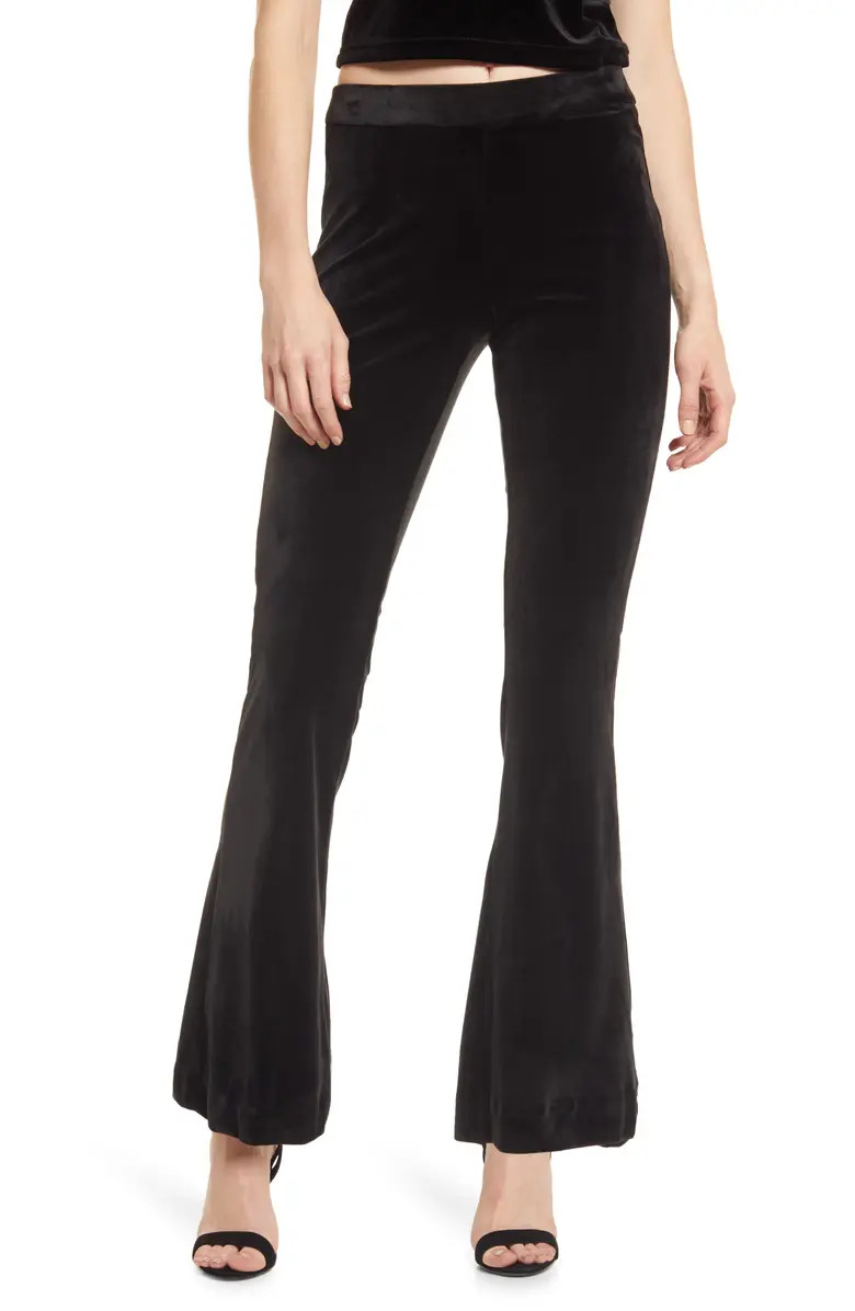 Kamma Velvet Flared Pants | Nordstrom Canada