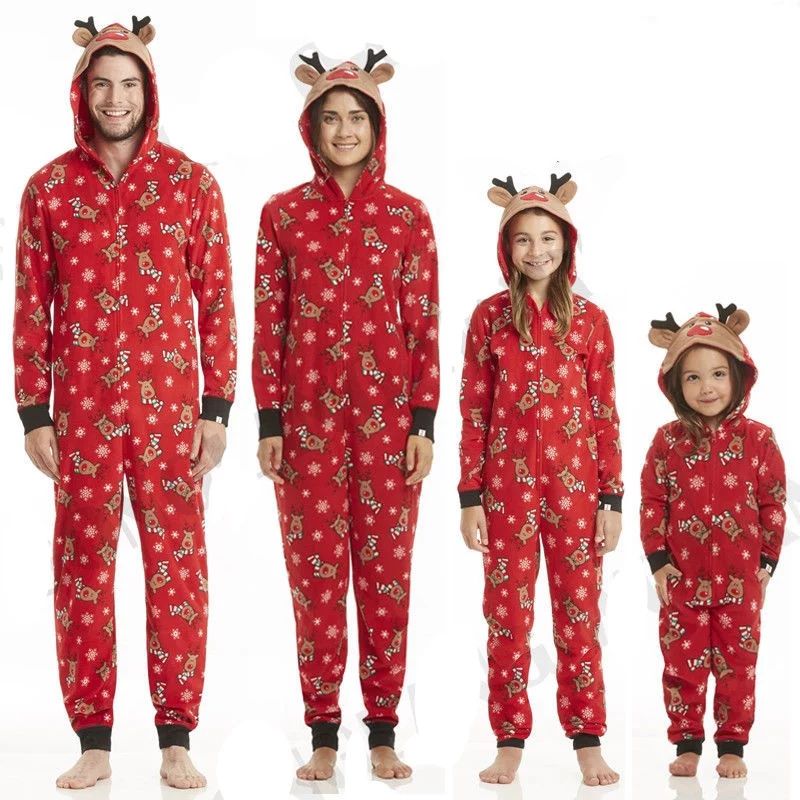 Fashion Lovely Comfortable Cotton Family Mums Matching Christmas Pajamas PJs Sets Xmas Gift Sleep... | Walmart (US)