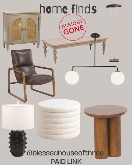 Love these look for less finds

Restoration hardware dupe / RH dupe / luxe for less / accent chair / floor lamp / coffee table / affordable furniture/ table lamp / living room / accent table / side table / rattan entryway table / 

#LTKHome