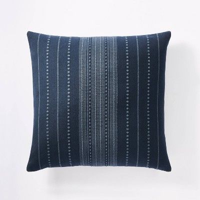 24"x24" Oversized Woven Textured Square Throw Pillow - Threshold™ designed with Studio McGee | Target