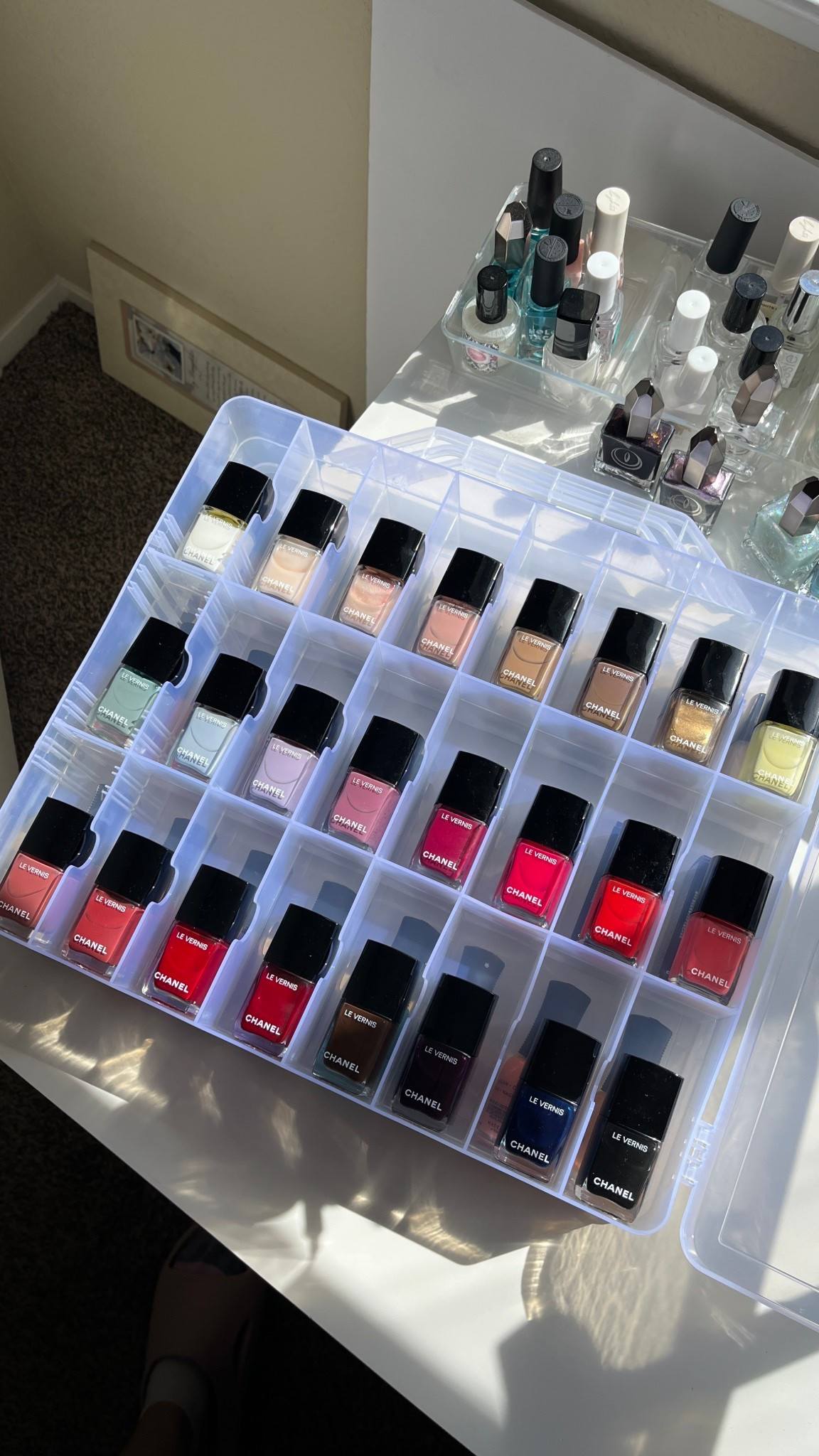 these cases hold 48 bottles (and these colors spark joy) 

#nailpolish #storage #beauty

#LTKHome #LTKBeauty
