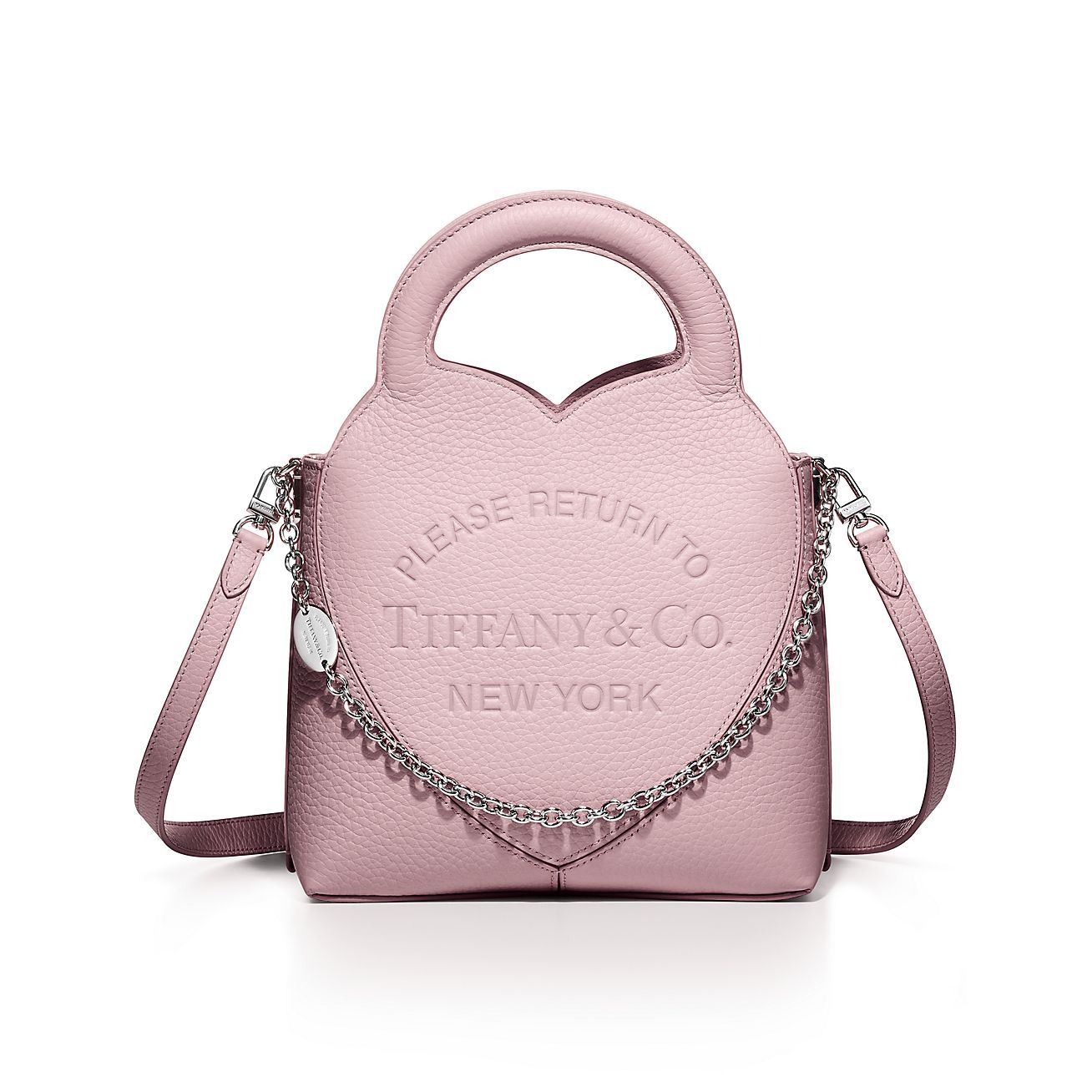 Return to Tiffany™ Mini Tote Bag in Crystal Pink Leather | Tiffany & Co. | Tiffany & Co. (UK)