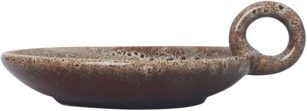 FOMIYES Candle Holder Ceramic Candle Plate Holder Decorative Candle Stand Candlelight Display Hol... | Amazon (US)