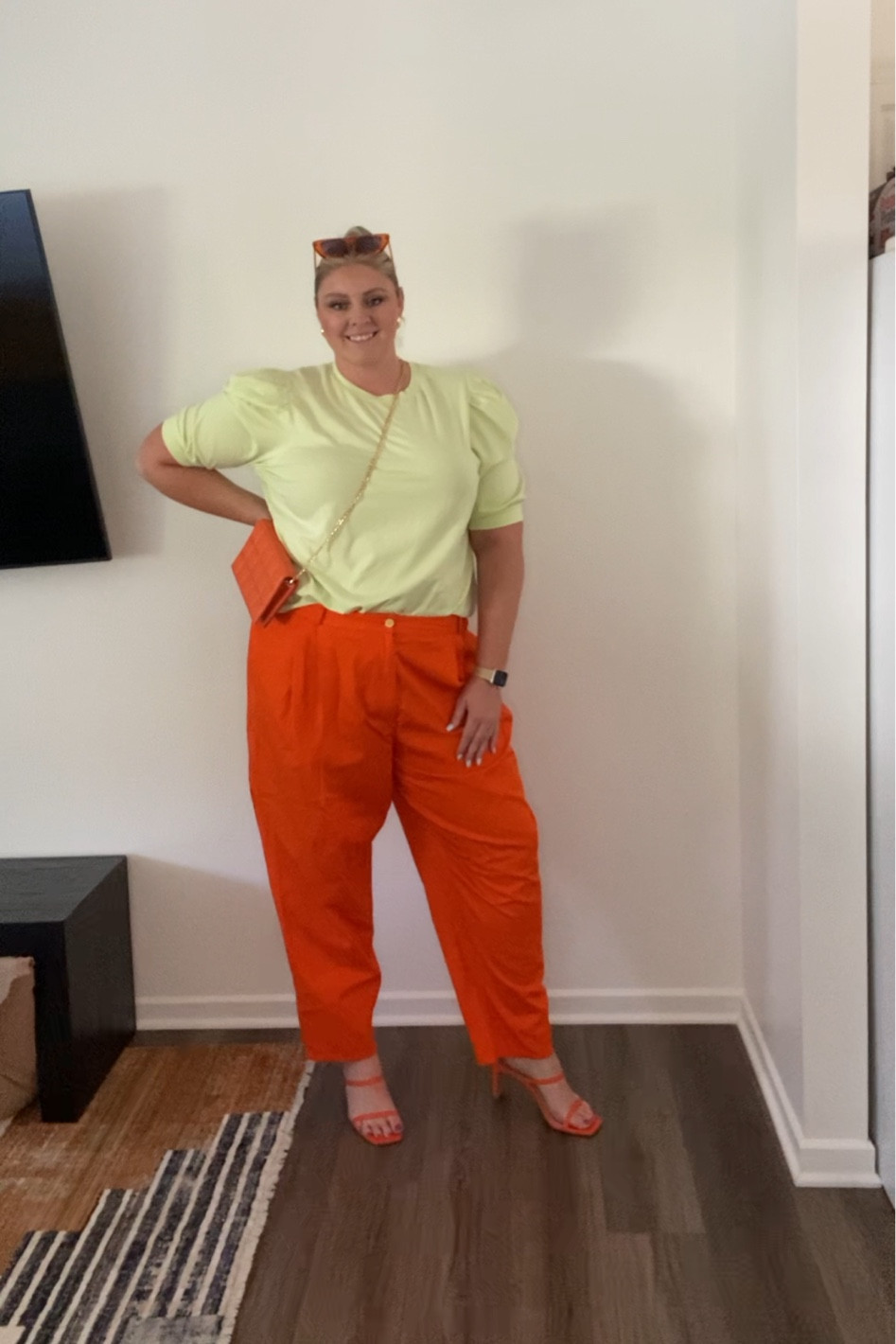 Another orange look for you! Amazon The Drop absolutely SMASHED the pants game!

#plussizefashion #curvyfashion #plussizestyle #curvyclothing #curvystyle #tall #curvyoutfit #plussizeoutfit #outfitinspo

#LTKstyletip #LTKunder50 #LTKcurves