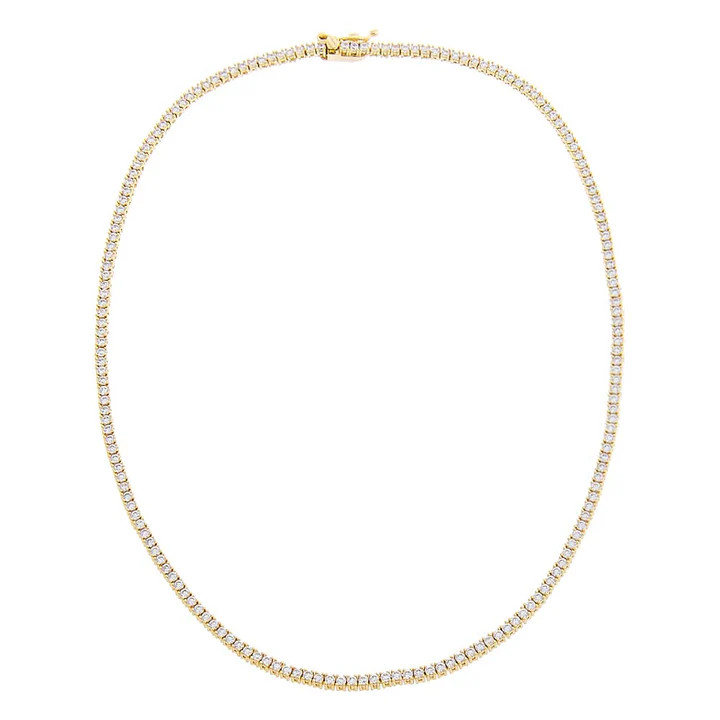 CZ Tennis Necklace | Adina Eden