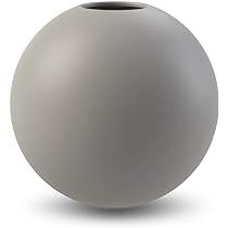 Cooee Design Ball Vase, Keramik, Grau, 30 cm | Amazon (DE)
