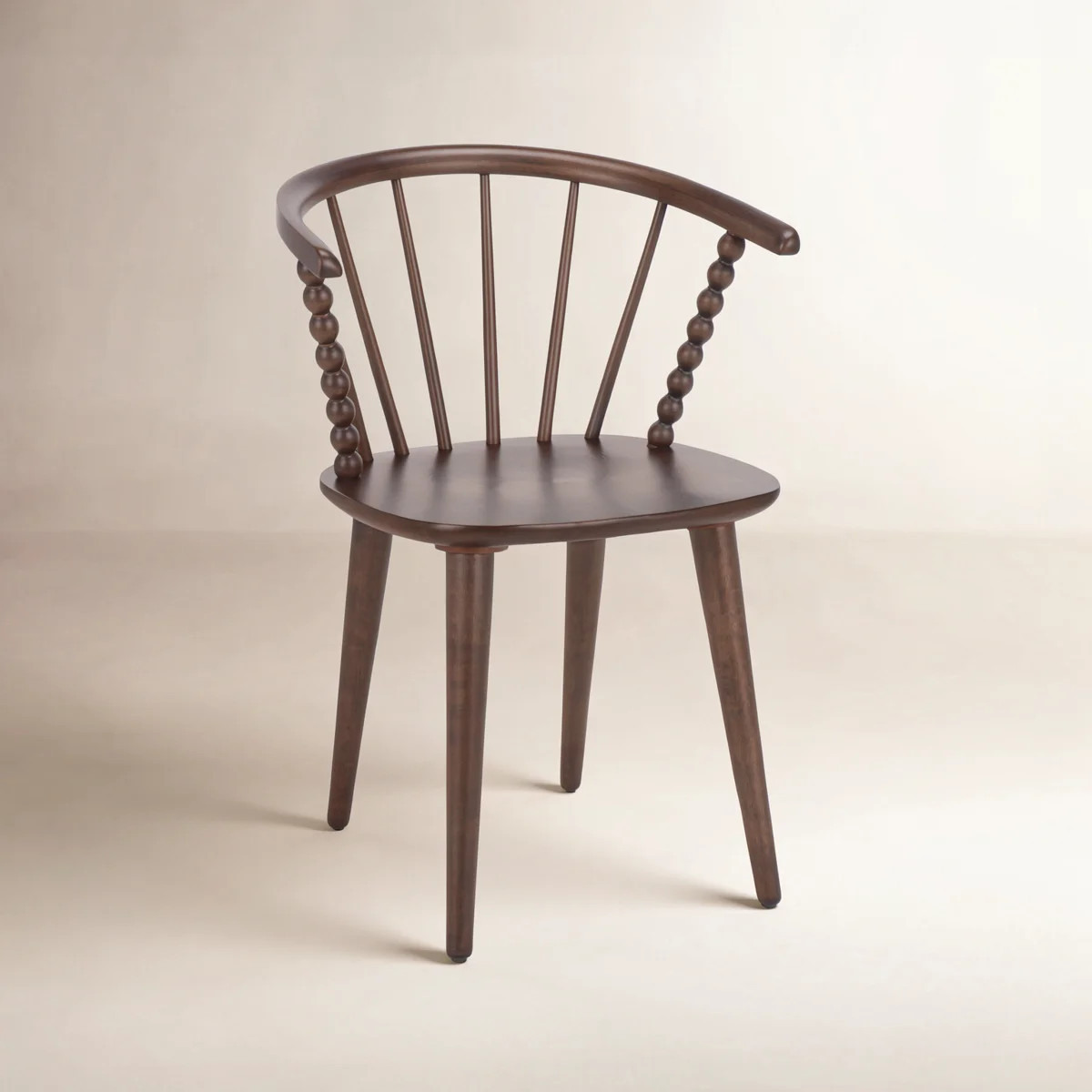 Paras Curved Back Wood Dining Chair (Set of 2) | Wayfair North America
