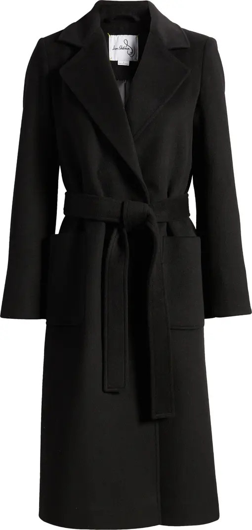 Wool Blend Wrap Coat | Nordstrom