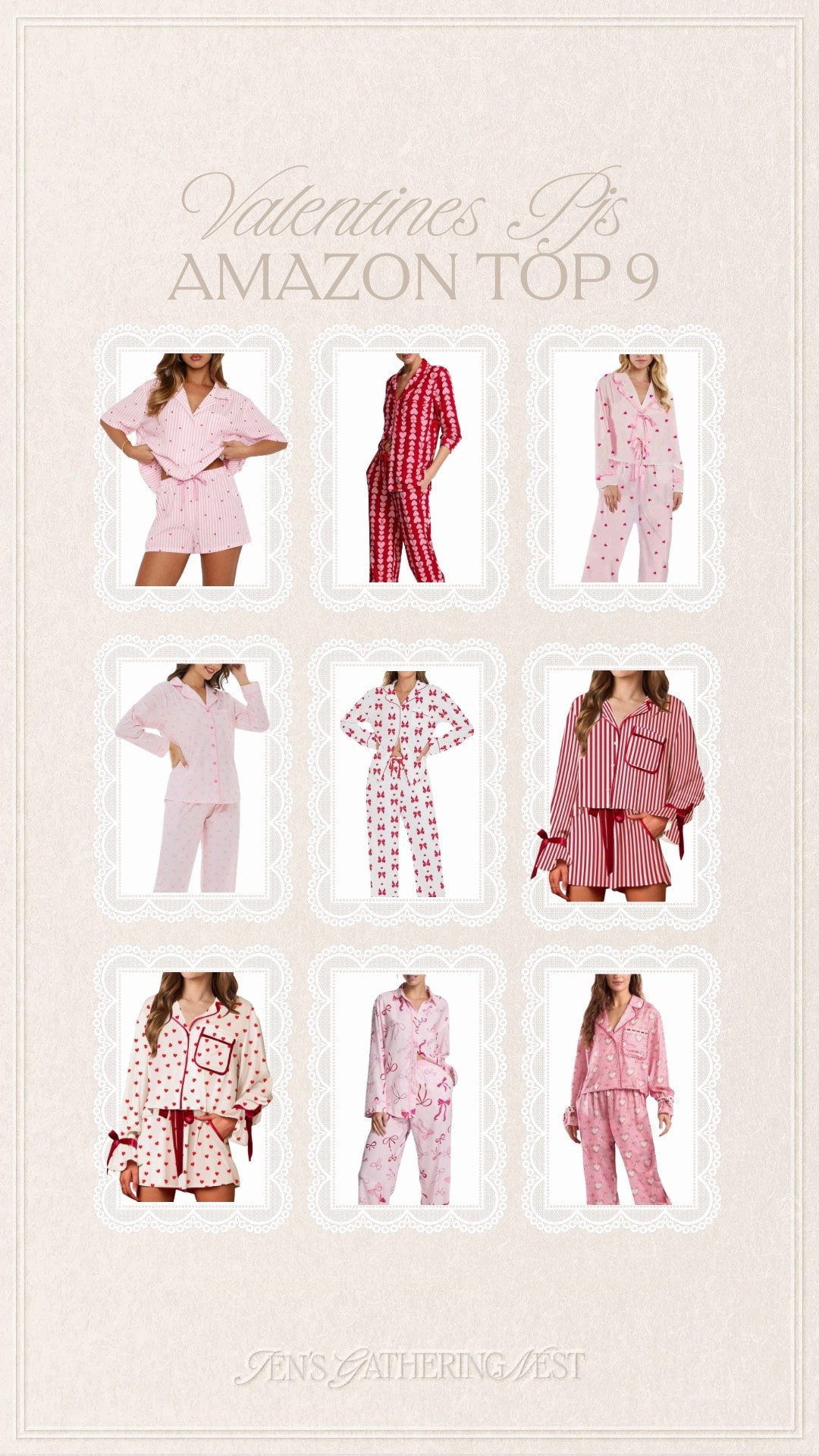 The CUTEST valentines pjs making up my Amazon top 9 and under $50😍

#amazon #amazonfinds #amazonhaul #valentinesday #vday #pajamas

#LTKSeasonal #LTKFindsUnder50