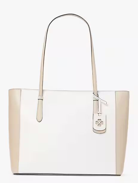 Kate Spade Schuyler Medium Tote, White Dove Multi | Kate Spade Outlet