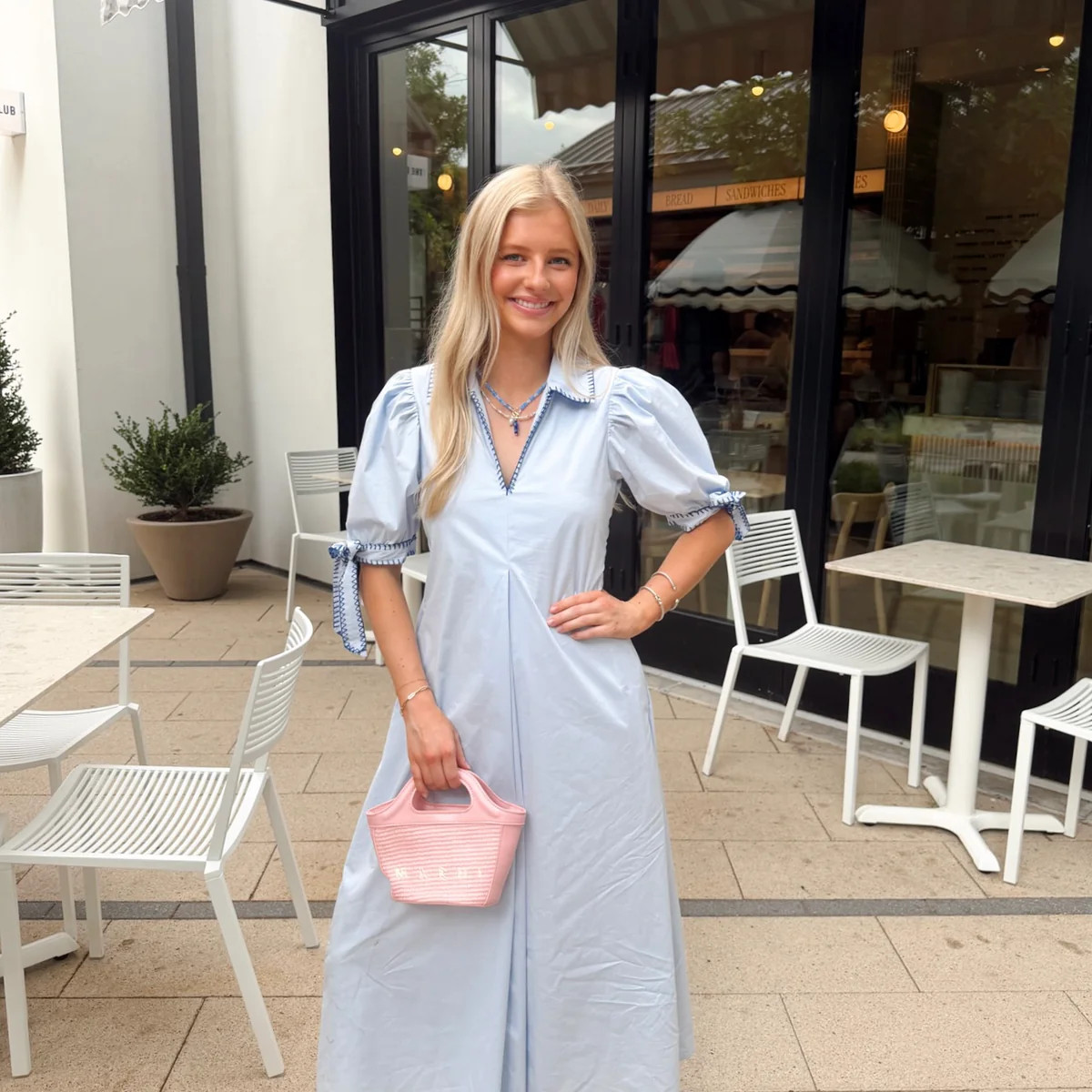 Always On The Go Midi Dress - Blue | The Impeccable Pig
