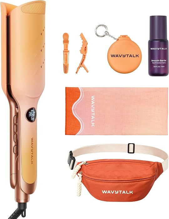 Wavytalk Main Stage Waves Power Wave Festival Bundle, Curling Iron Hair Crimper Waver, Ventilatio... | Amazon (US)