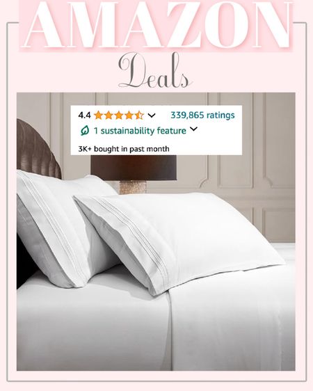 Our favorite affordable bed sheets are on sale! 

Amazon finds, bedding, bedroom, prime day, Amazon deals

#LTKSaleAlert #LTKSummerSales #LTKFindsUnder50