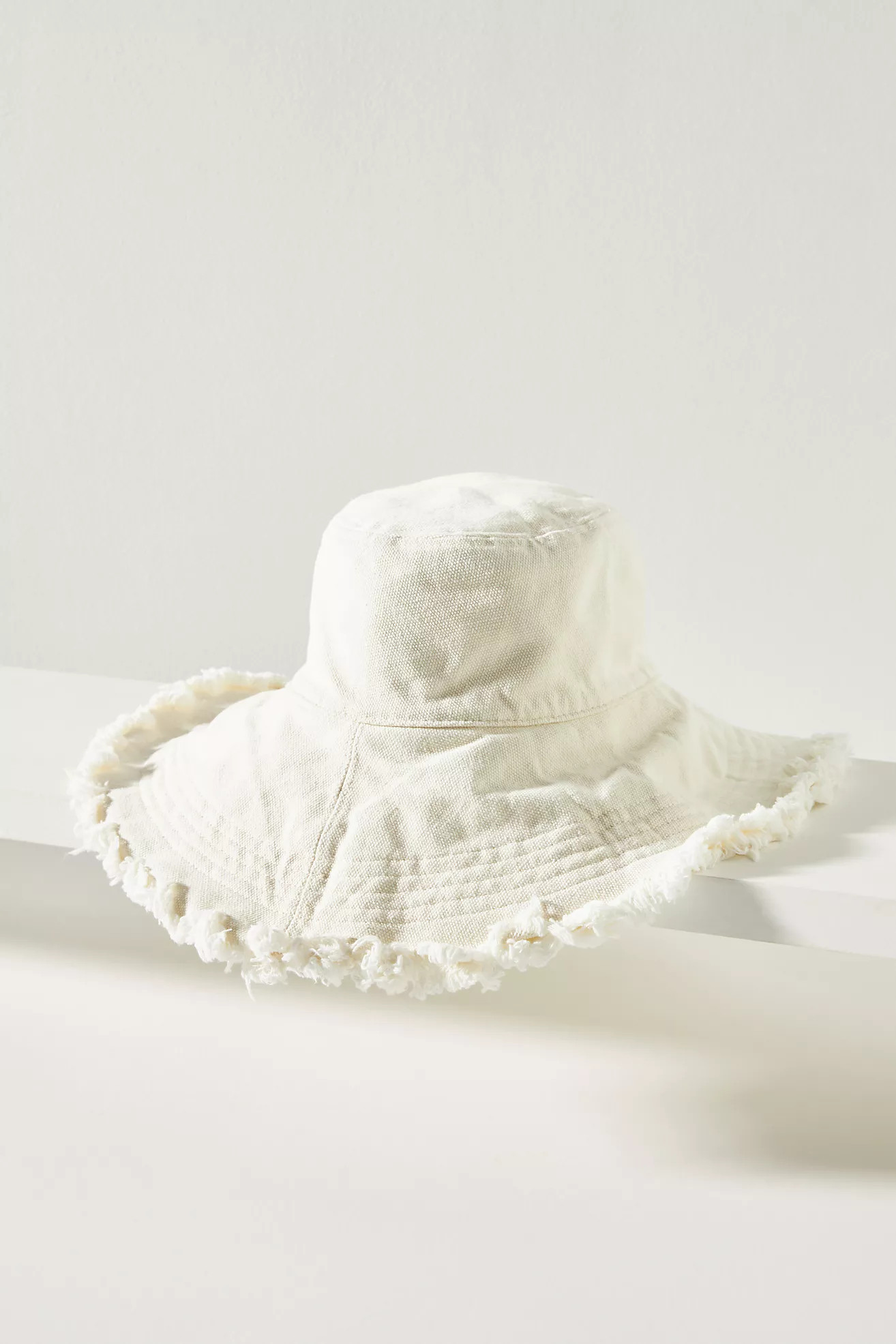 Fray-Hem Bucket Hat | Anthropologie (US)