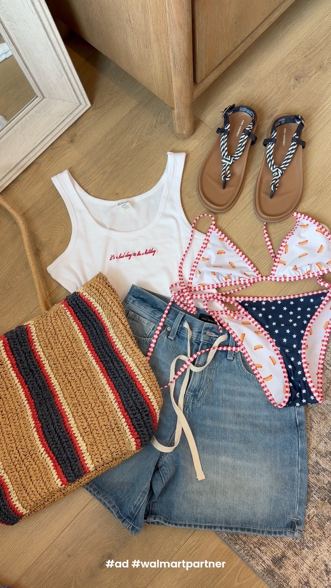 The cutest fourth of july outfit from @walmart ! #ad @walmartstyle #walmartstyle #walmartpartner #walmart #fourthofjuly #fourth #redwhiteblue

#LTKmomlife #LTKSwim #LTKSaleAlert