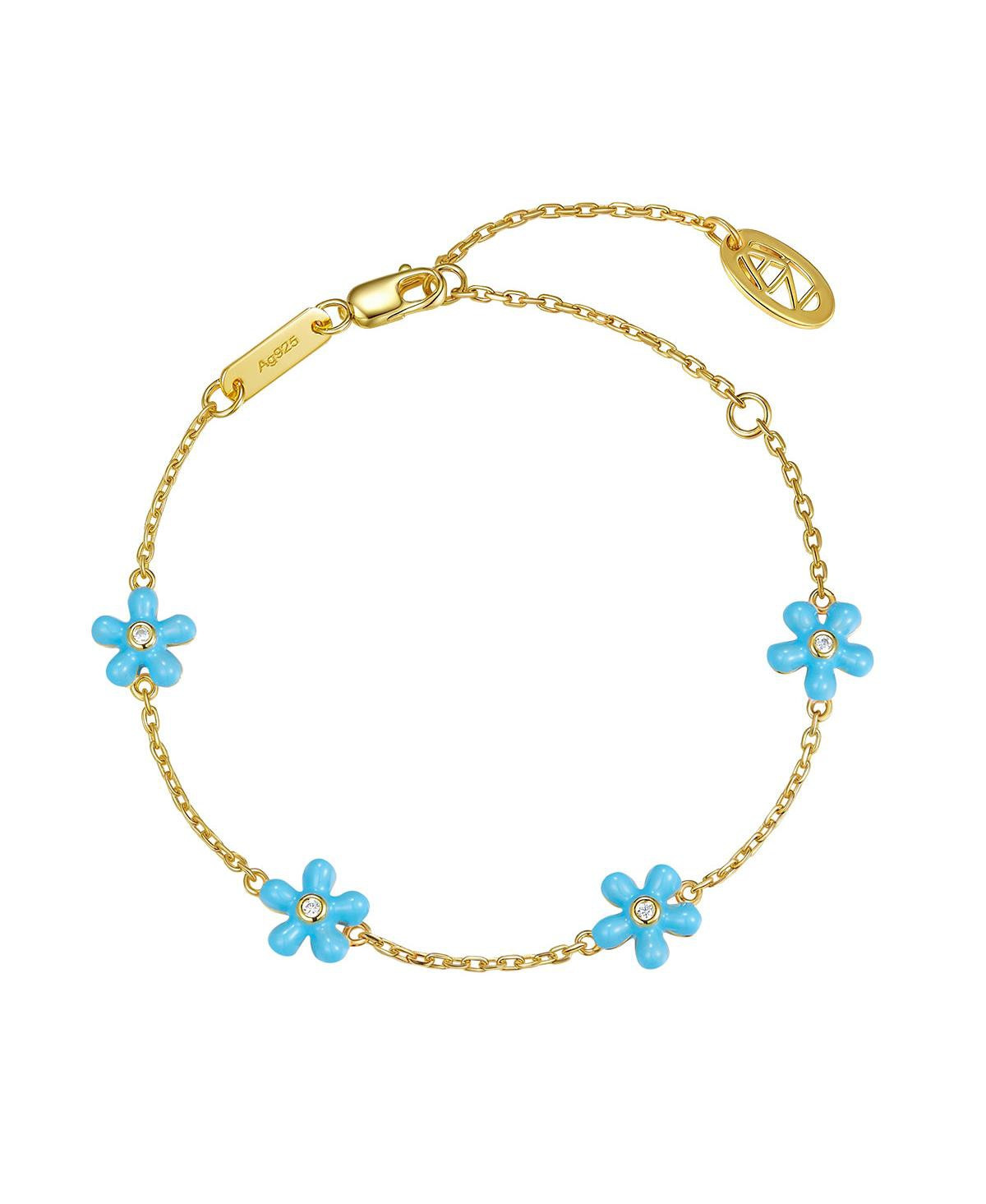 Anna Zuckerman Petit Rosie Bracelet in Sky Blue - Sky blue | Macy's