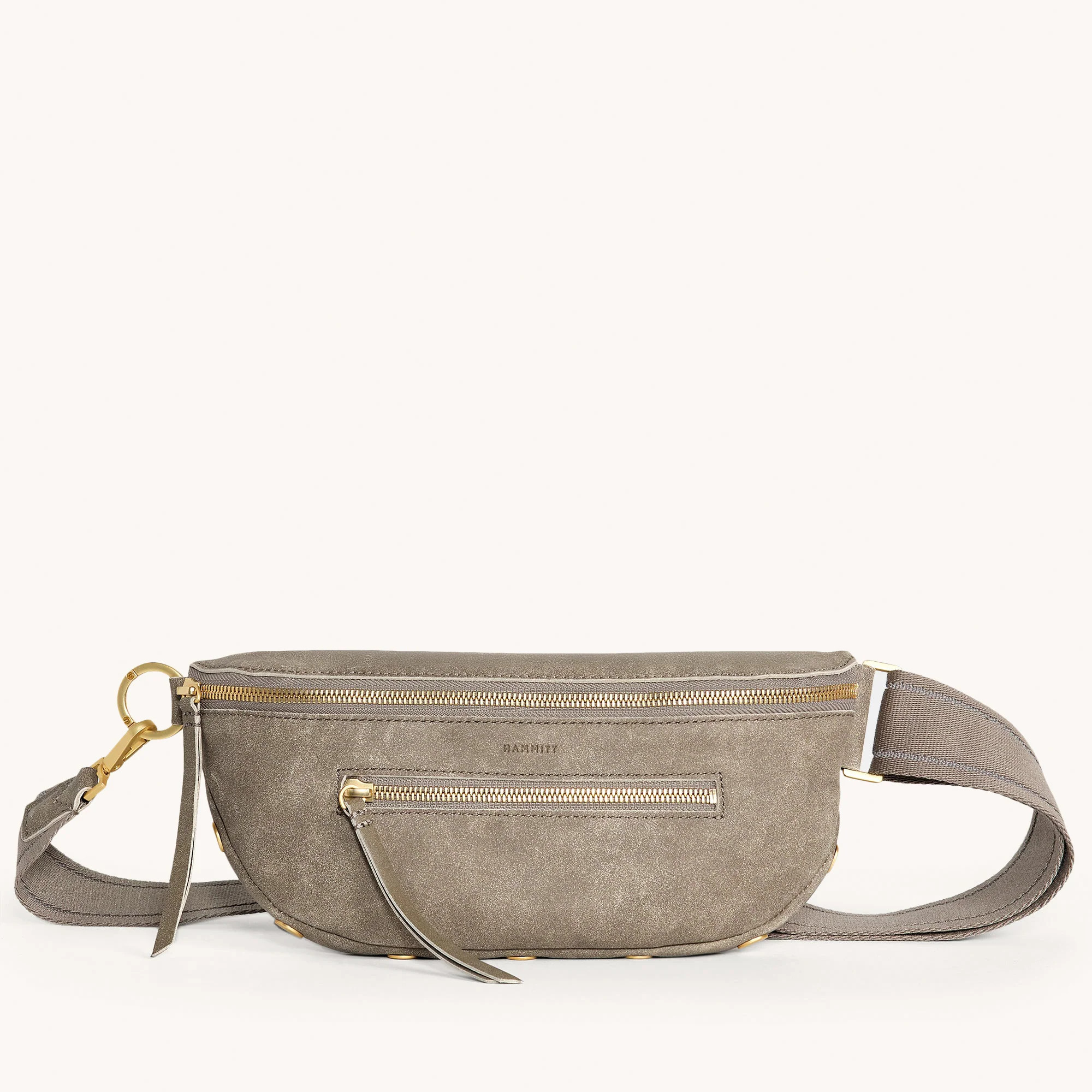 Charles Crossbody | Pewter/Brushed Gold 840220512828 | Hammitt (US)