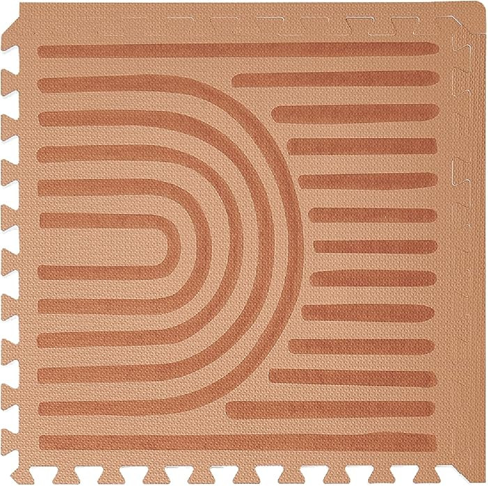 Toddlekind Playmat - Premium Foam Playmat, 4 x 6 feet, 6 Tile Extra Thick Foam Floor Puzzle Mat f... | Amazon (US)