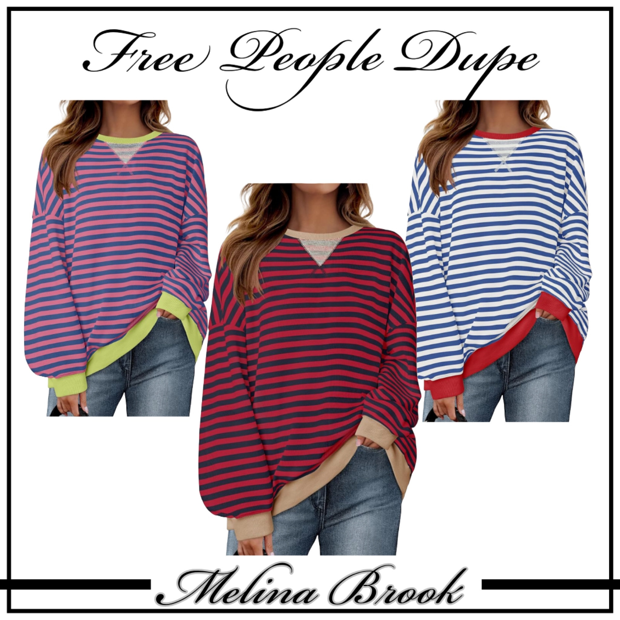 My favorite Amazon tee!!! I will be living in these this fall/winter! 
Amazon tee, free people dupe, Amazon fashion, fall fashion, Amazon fashion find, Amazon fashion favorite, striped tee. 

#LTKSeasonal #LTKFallSale #LTKFindsUnder50