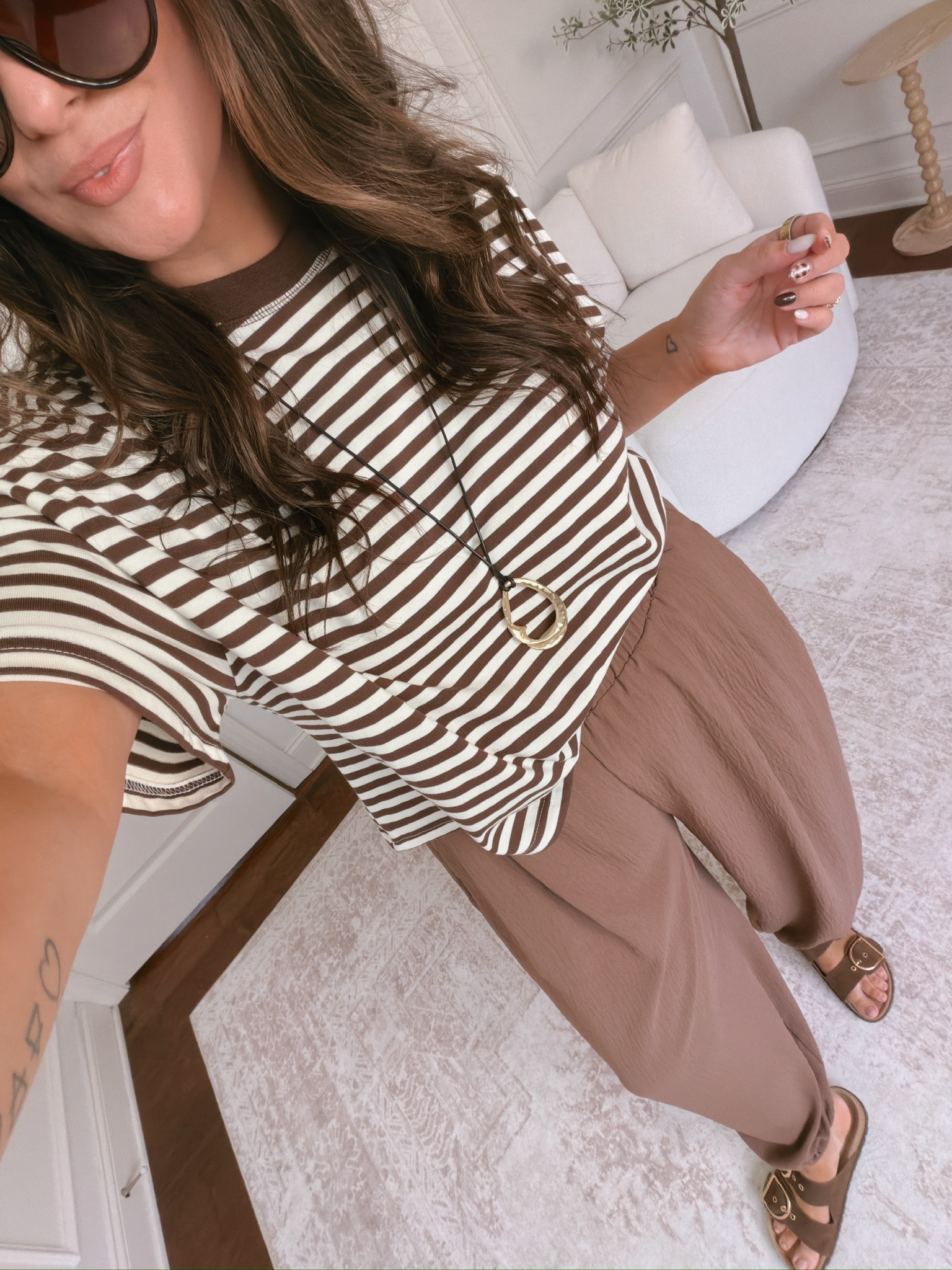 wearing an XL in both 

 #LTKSeasonal #LTKMidsize