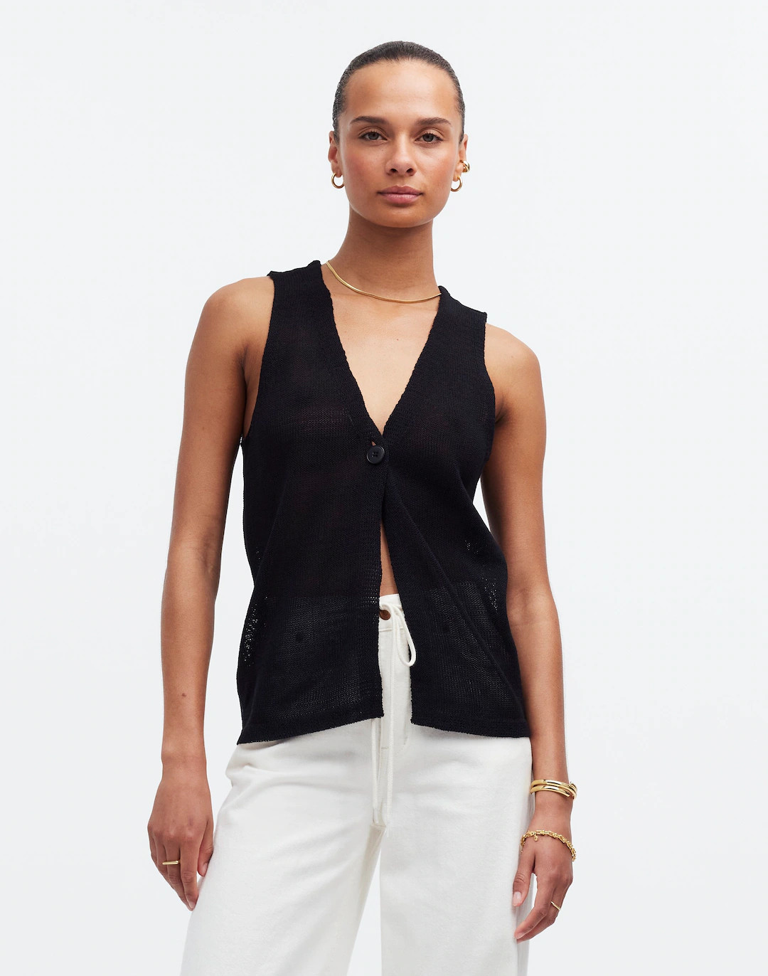 V-Neck Sweater Vest | Madewell