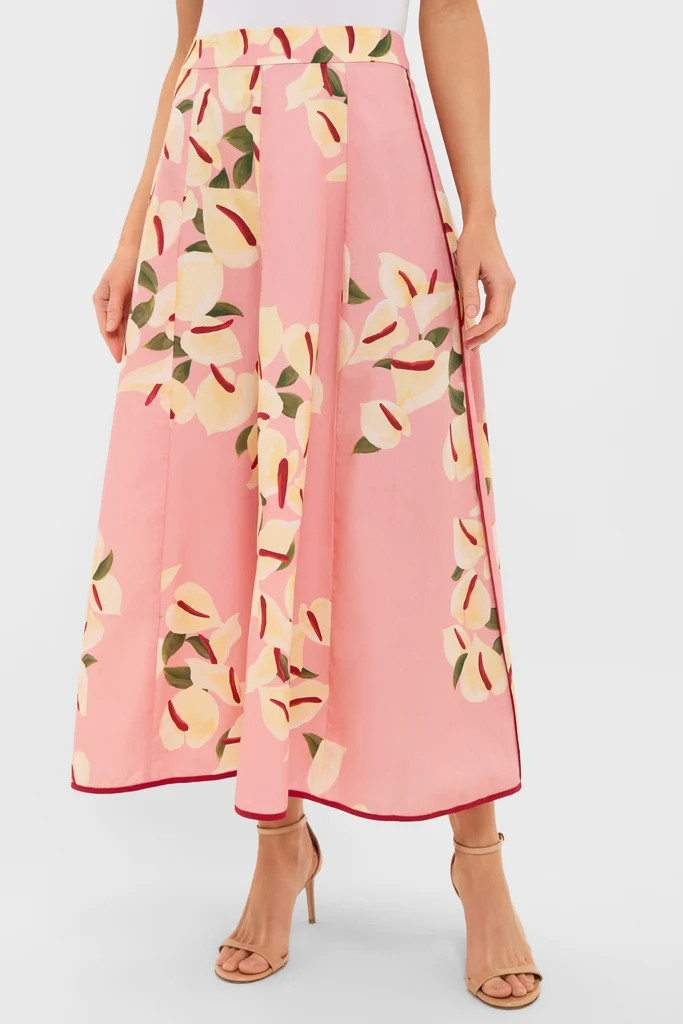 Anthurium Print Maxi Skirt | Tuckernuck (US)