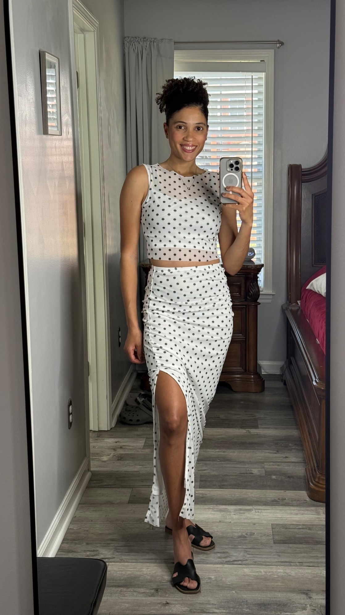 This polka dot two-piece skirt set is the perfect mix of comfortable and chic! I wore it for my birthday and loved how it looked and felt ✨

#LTKSpringSale #LTKootd #LTKU