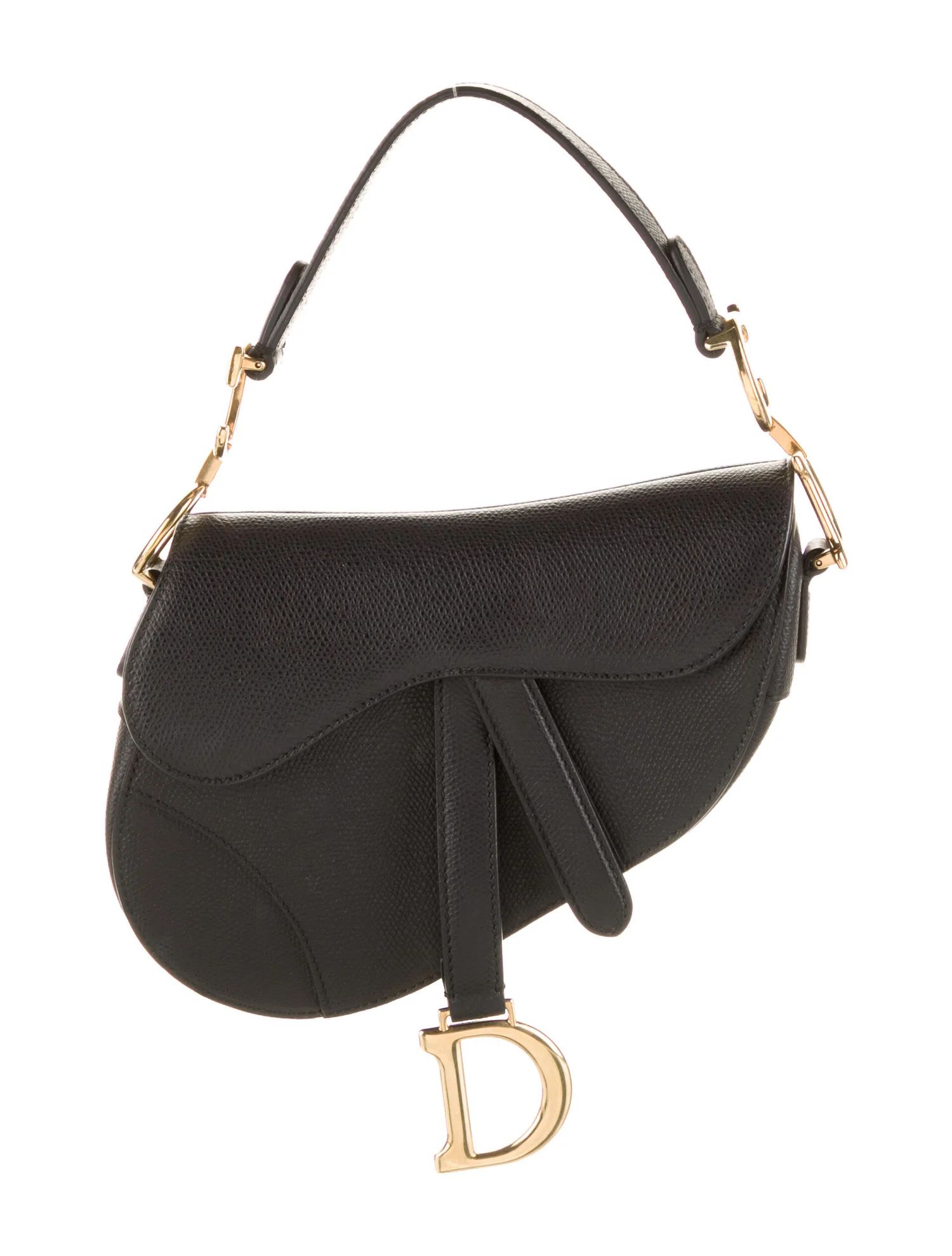 Mini Leather Saddle Bag | The RealReal