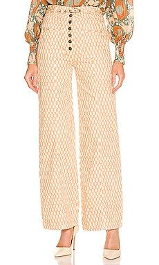 Ulla Johnson Abrams Pant in Clay Painted from Revolve.com | Revolve Clothing (Global)