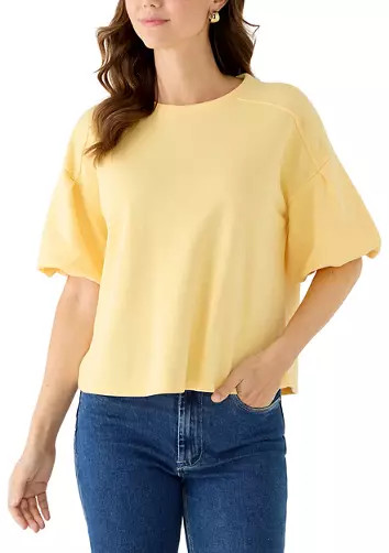Women's Pleated Sleeve Top | Belk