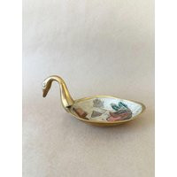 Vintage Brass Swan-Shaped Trinket Dish Or Ring Dish | Etsy (US)