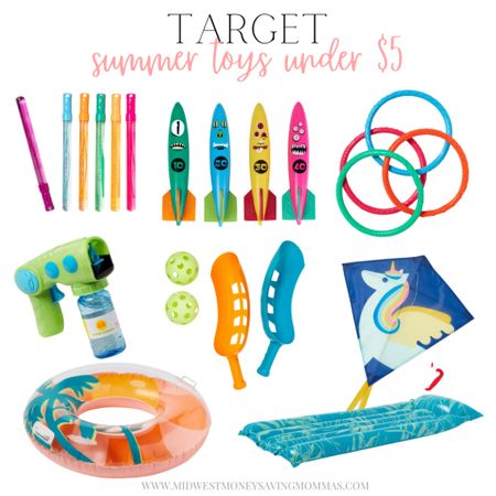 Summer toys under $5

Target finds  toys  summer activities  kids toys  summer break 

#LTKKids #LTKSeasonal #LTKFamily