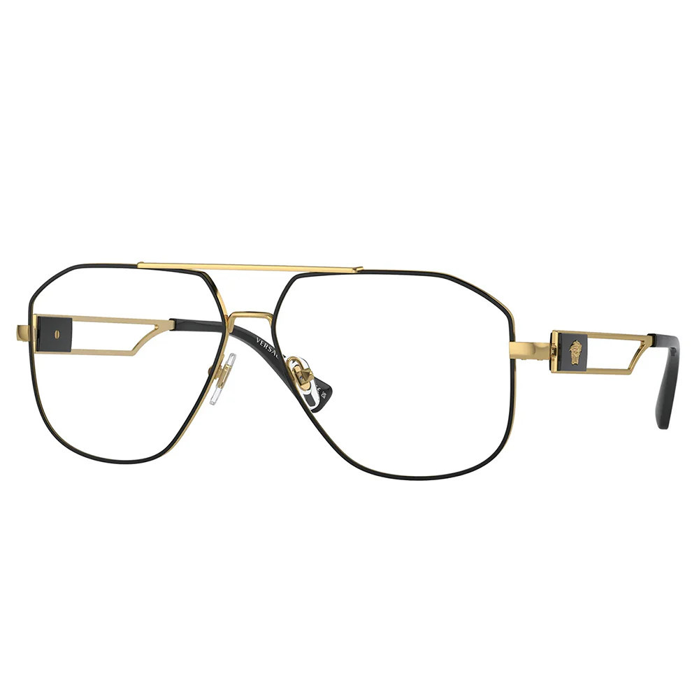 Versace VE 1287 1443 57mm Unisex Pilot Eyeglasses 59mm | Shop Simon