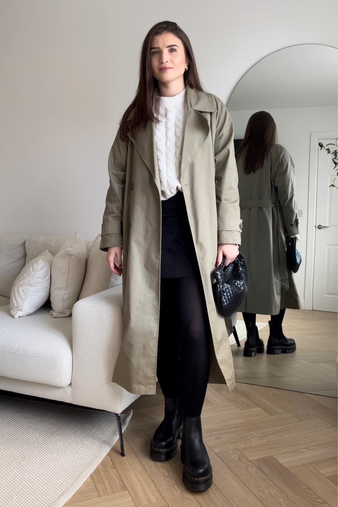 Todays outfit 🫒🖤 new favourite boots and really comfortable! 

#LTKworkwear #LTKSeasonal #LTKstyletip