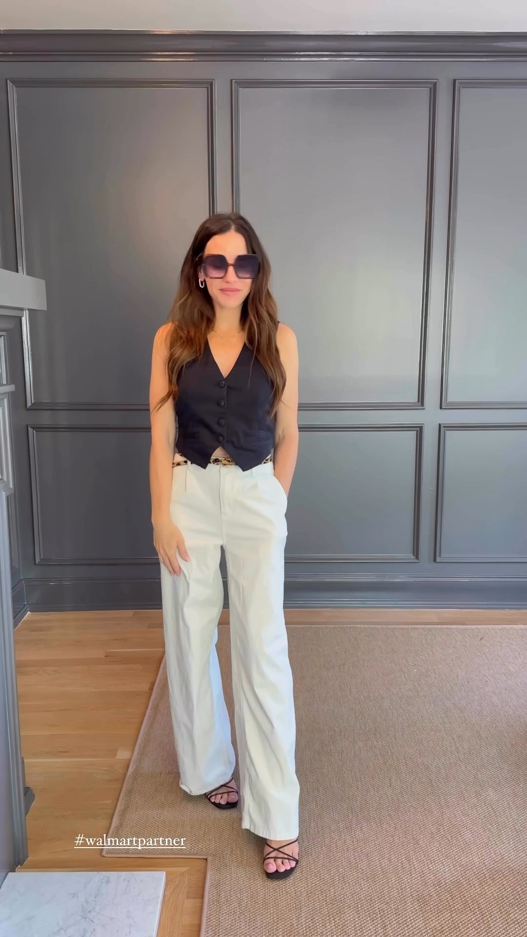 #WalmartPartner #WalmartFashion @walmartfashion
 Cute outfit from Walmart for work or play! Vest and wide leg pants
Sizing Info:
Pants I'm in zero, fits TTS or on looser side 

#liketkit #LTKworkwear #LTKfindsunder50 #LTKover40


#LTKhome #LTKsalealert