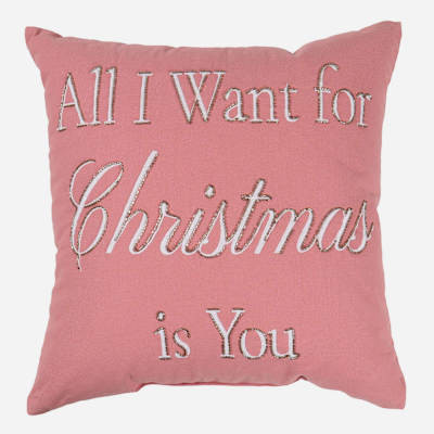 All I Want For Christmas Throw Pillow, 18" | At Home
