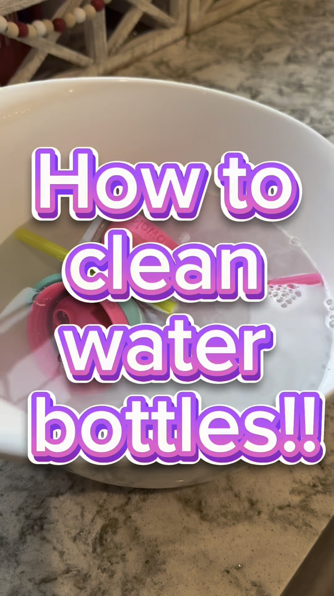 The easy and effective way to clean a water bottle! 

#LTKWatchNow #LTKKids #LTKHome
