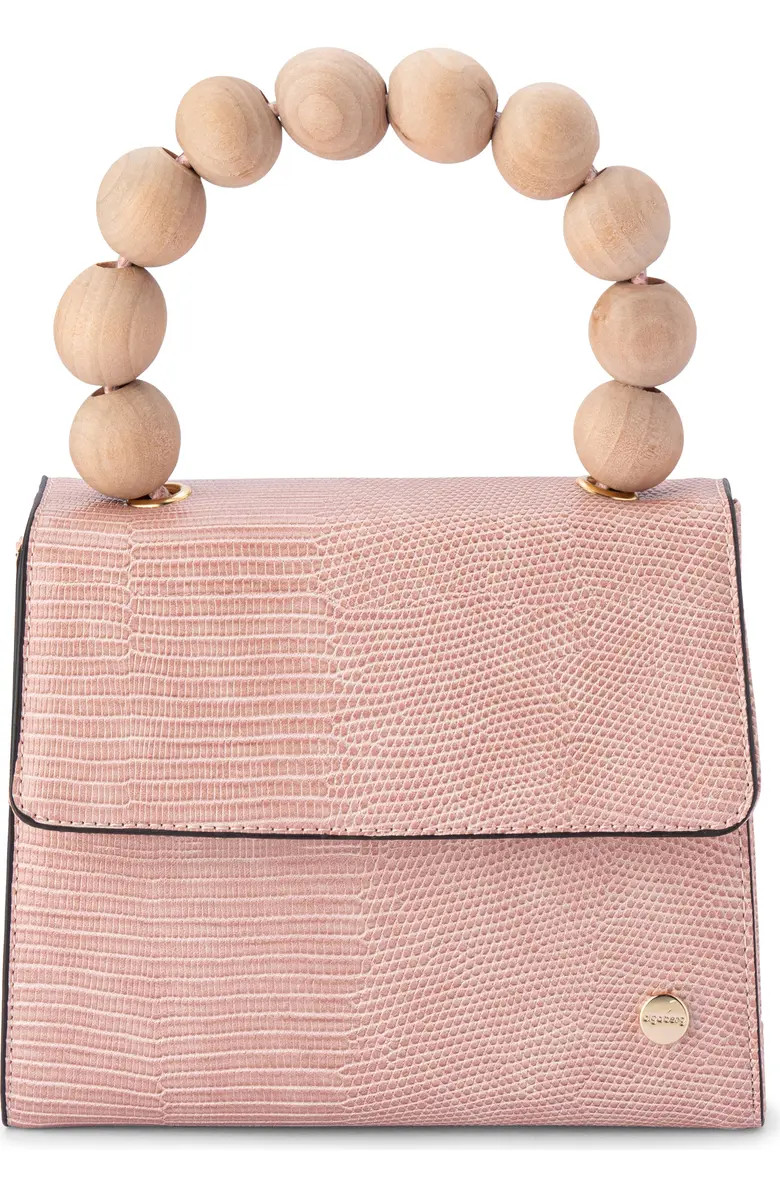Olga Berg Caylee Wooden Bead Handbag | Nordstrom | Nordstrom