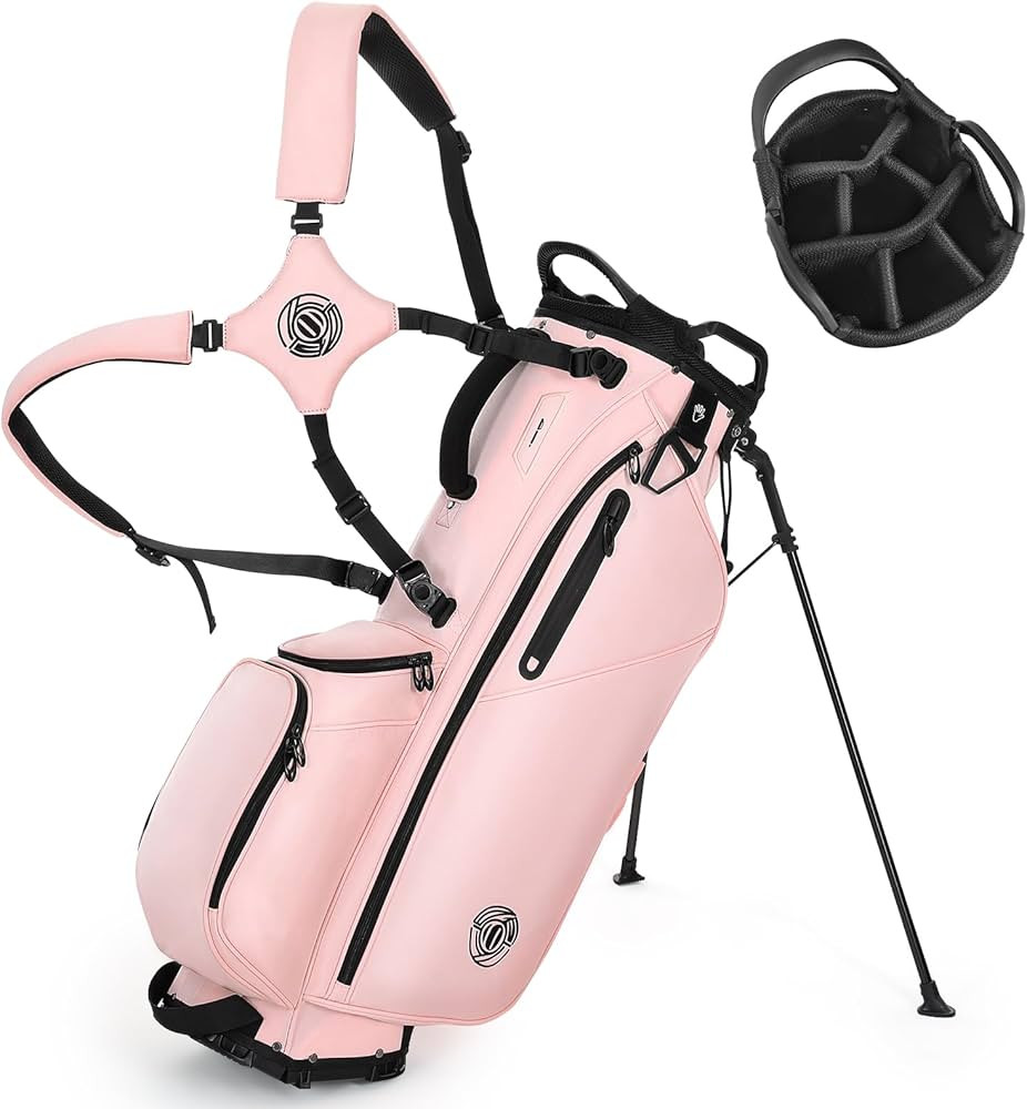 Golf Stand Bag, Lightweight Golf Bags with 7 Way Full-Length Dividers, 900D Weather-Resistant Far... | Amazon (US)