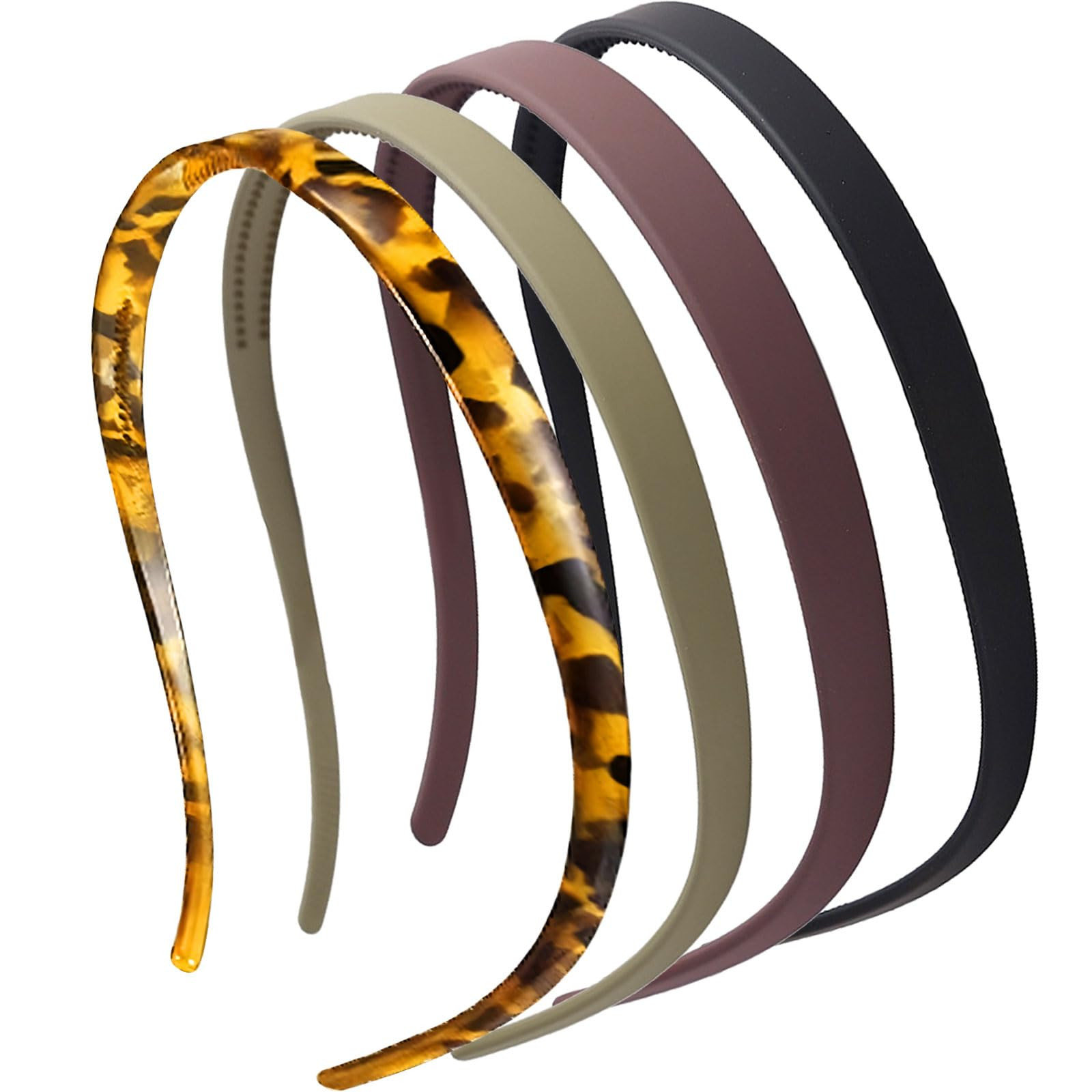 4 Women's Headbands Designed for Glasses Headband for Glasses Flexible No Sun Pressure for Women | Amazon (FR)