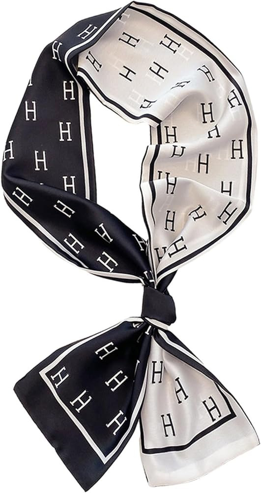 Dailyacc Hair Scarf for Women Fashion Silky Satin Headscarf Wrap Breathable Lightweight Neck Scar... | Amazon (US)