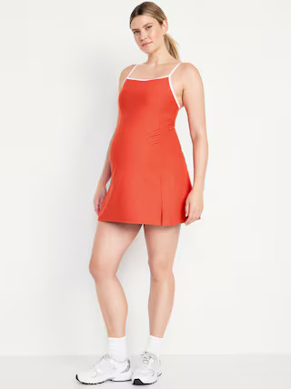 Maternity PowerSoft Mini Dress | Old Navy (US)