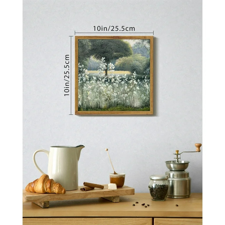 Drsoum Vintage Forest Landscape Canvas Wall Art Pond Classic Wall Prints Modern Farmhouse Kitchen... | Walmart (US)