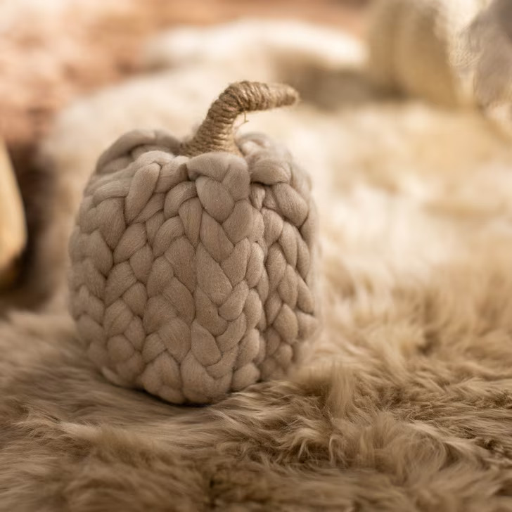 Deko-Objekt Kürbis Zopfstrick online kaufen | DEPOT | DEPOT Onlineshop DE