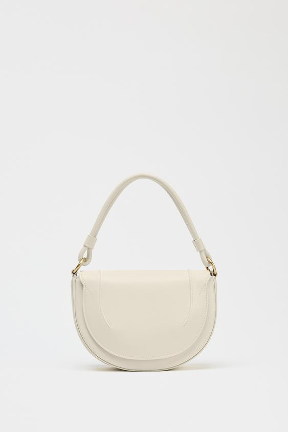 CANVAS STITCHED CROSSBODY BAG | Zara UK
